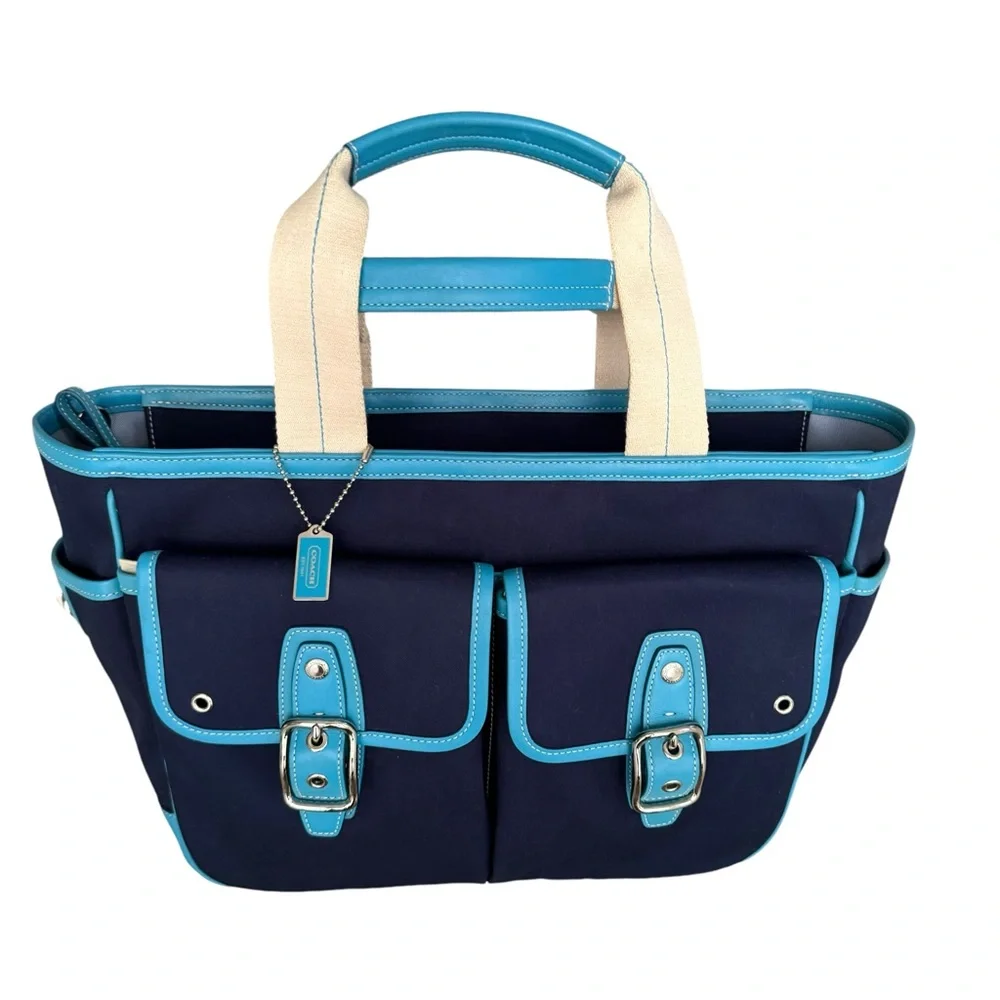 Coach hampton navy